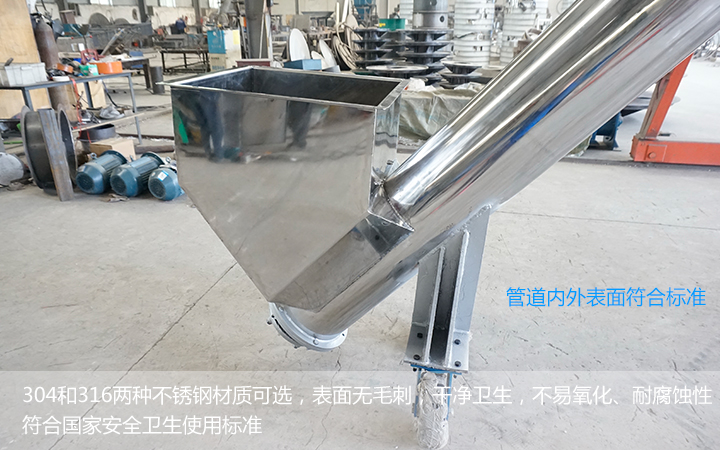  不銹鋼螺旋輸送機能用在食品行業么？